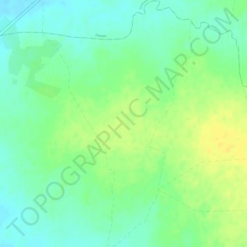 Raura topographic map, elevation, terrain