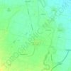 San Secondo Parmense topographic map, elevation, terrain