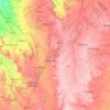 Guna topographic map, elevation, terrain