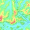 Agliano Terme topographic map, elevation, terrain