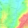 Amigny topographic map, elevation, terrain