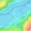 Weer topographic map, elevation, terrain