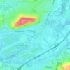 Sochaux topographic map, elevation, terrain