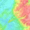 Le Loroux-Bottereau topographic map, elevation, terrain