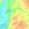 Dauer topographic map, elevation, terrain
