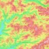 Nümbrecht topographic map, elevation, terrain