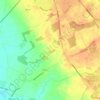 Toft topographic map, elevation, terrain