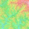 Rajgarhi topographic map, elevation, terrain