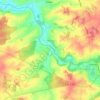 Neuvy topographic map, elevation, terrain