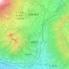 Susono topographic map, elevation, terrain