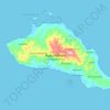 Manipa Island topographic map, elevation, terrain