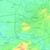 Jabalpur topographic map, elevation, terrain