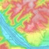 Leutesdorf topographic map, elevation, terrain