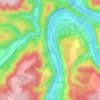 Reil topographic map, elevation, terrain