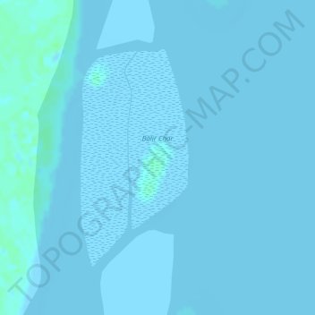 Bālir Char topographic map, elevation, terrain