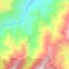 El Castillo topographic map, elevation, terrain