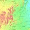 Alwar topographic map, elevation, terrain