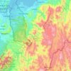 Lawas topographic map, elevation, terrain
