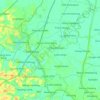 Indralaya topographic map, elevation, terrain