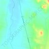 Hallsville topographic map, elevation, terrain