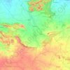 Jamui topographic map, elevation, terrain