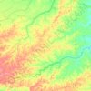 Mesuji Makmur topographic map, elevation, terrain