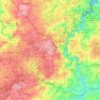 22100 topographic map, elevation, terrain