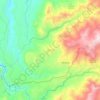 Florencia topographic map, elevation, terrain