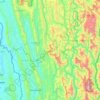 Lunglei topographic map, elevation, terrain