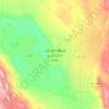 Lut Desert topographic map, elevation, terrain