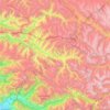 Gurez topographic map, elevation, terrain