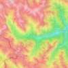 Acceglio topographic map, elevation, terrain