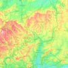 Hertfordshire topographic map, elevation, terrain