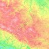 Parthenay topographic map, elevation, terrain
