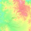 Mount Coolon topographic map, elevation, terrain