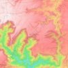 Mawkynrew topographic map, elevation, terrain