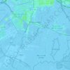 Amstelveen topographic map, elevation, terrain