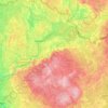 Gauja / Koiva jõgi topographic map, elevation, terrain