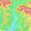 Ongotz topographic map, elevation, terrain