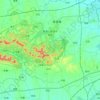 紫蓬山旅游开发区 topographic map, elevation, terrain