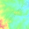 Singhpur topographic map, elevation, terrain