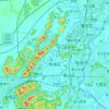 Xiufeng District topographic map, elevation, terrain
