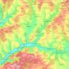 Arnstein topographic map, elevation, terrain