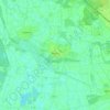 Trebur topographic map, elevation, terrain