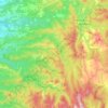 Talamanca topographic map, elevation, terrain
