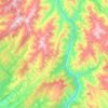 Kotli Sattian Tehsil topographic map, elevation, terrain