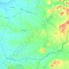 Tororo topographic map, elevation, terrain