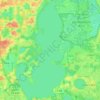 Lake Norris topographic map elevation - Icon