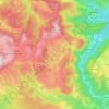 Bouisse topographic map, elevation, terrain