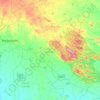 Narayanpet mandal topographic map, elevation, terrain